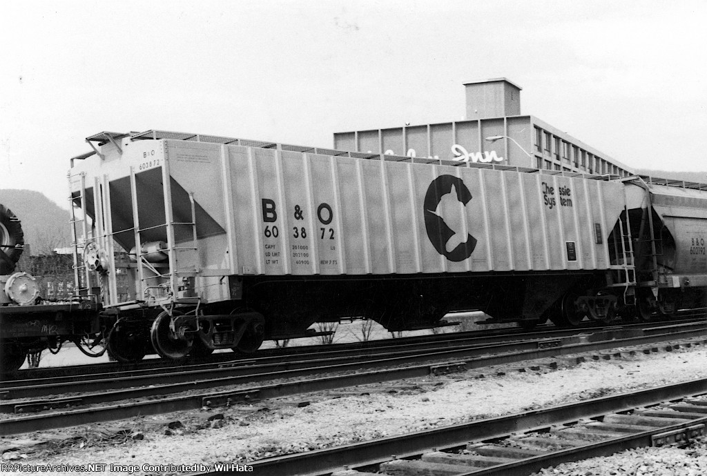 B&O Covered Hopper 603872